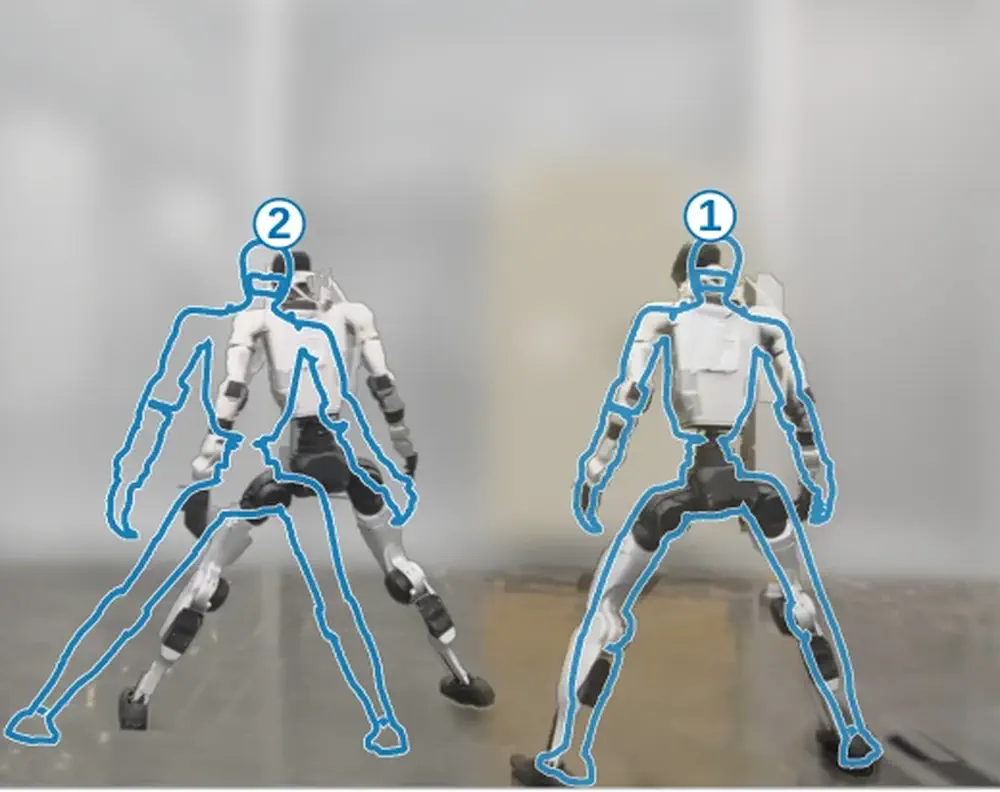 Test-Time Compute for Humanoid Behavior Foundation Models